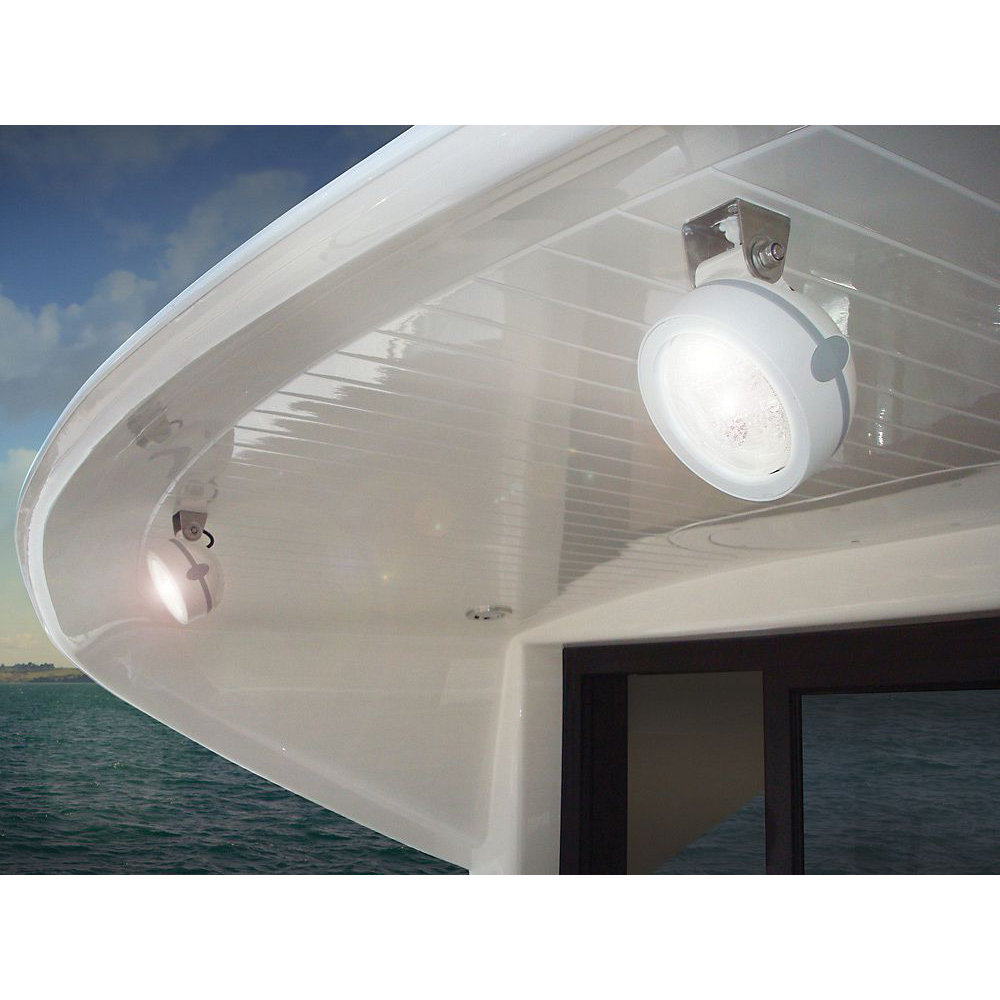 Hella marine Série 6136 LED Mega Beam projecteur de pont - Couleur du boîtier blanc