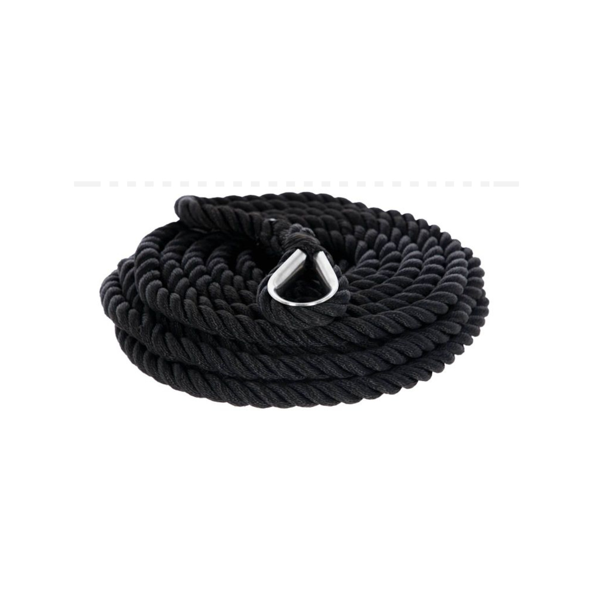 Plastimo Ligne d'ancre avec cosse – noir, 12mm, longueur 30m