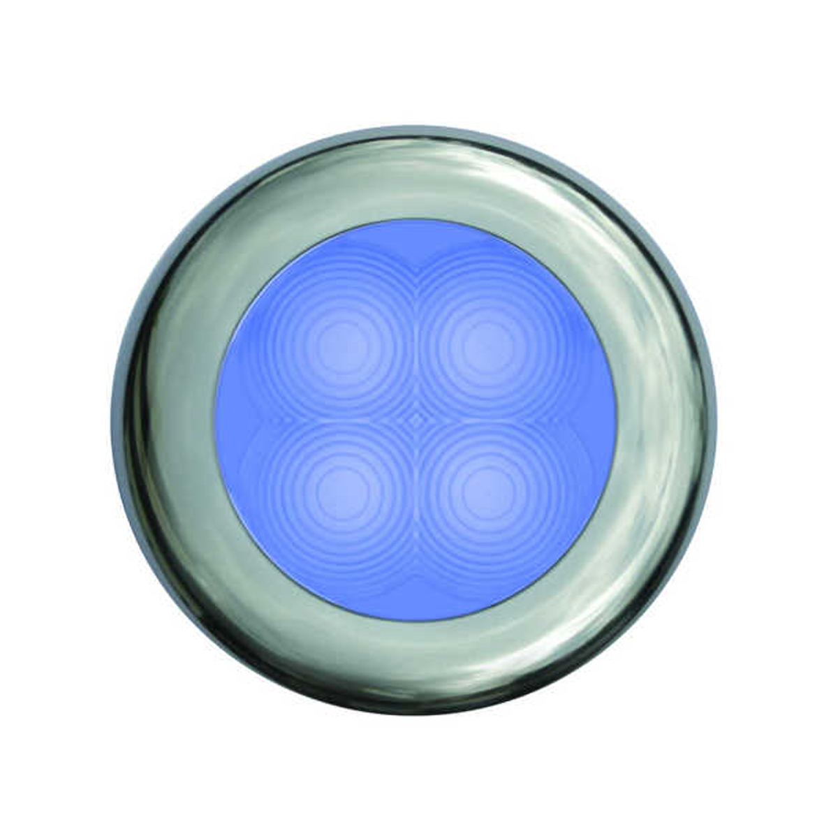 Hella LED lampe d'accentuation ronde bleu 12V