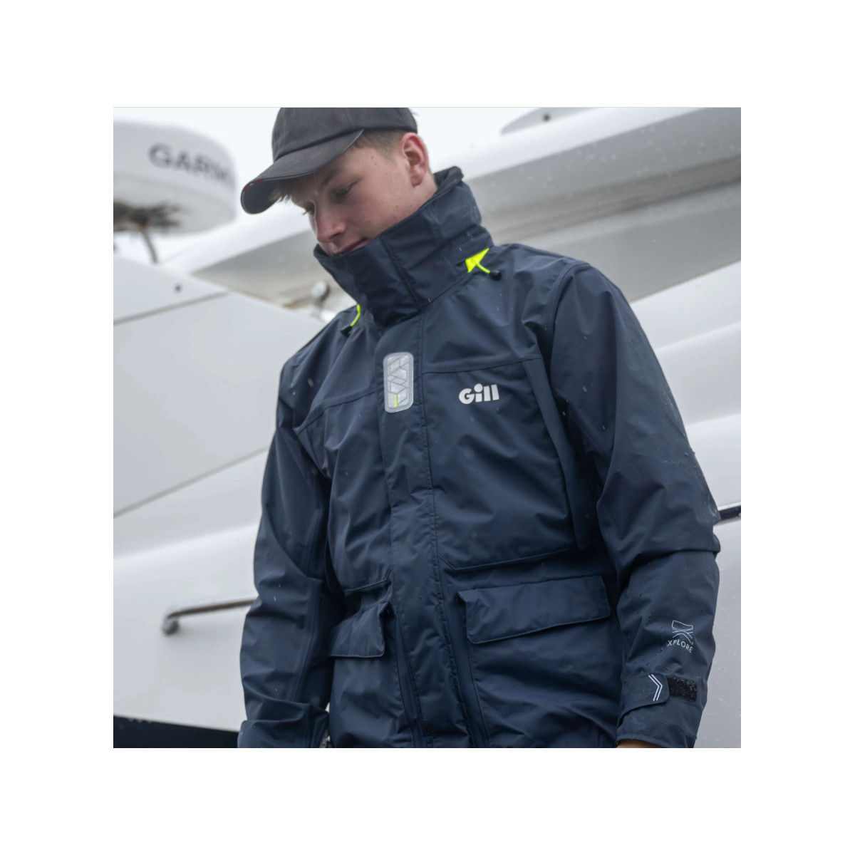 Gill Veste de voile Coastal OS34J homme bleu marine, taille L