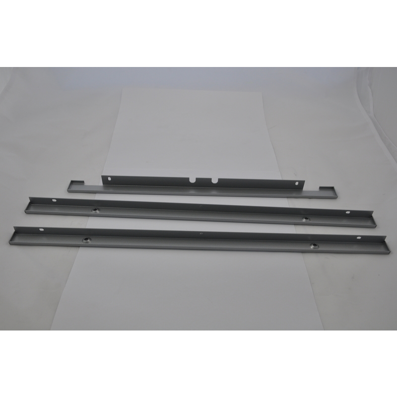 Indel marine Cadre d'encastrement Isotherm 3 côtés argent