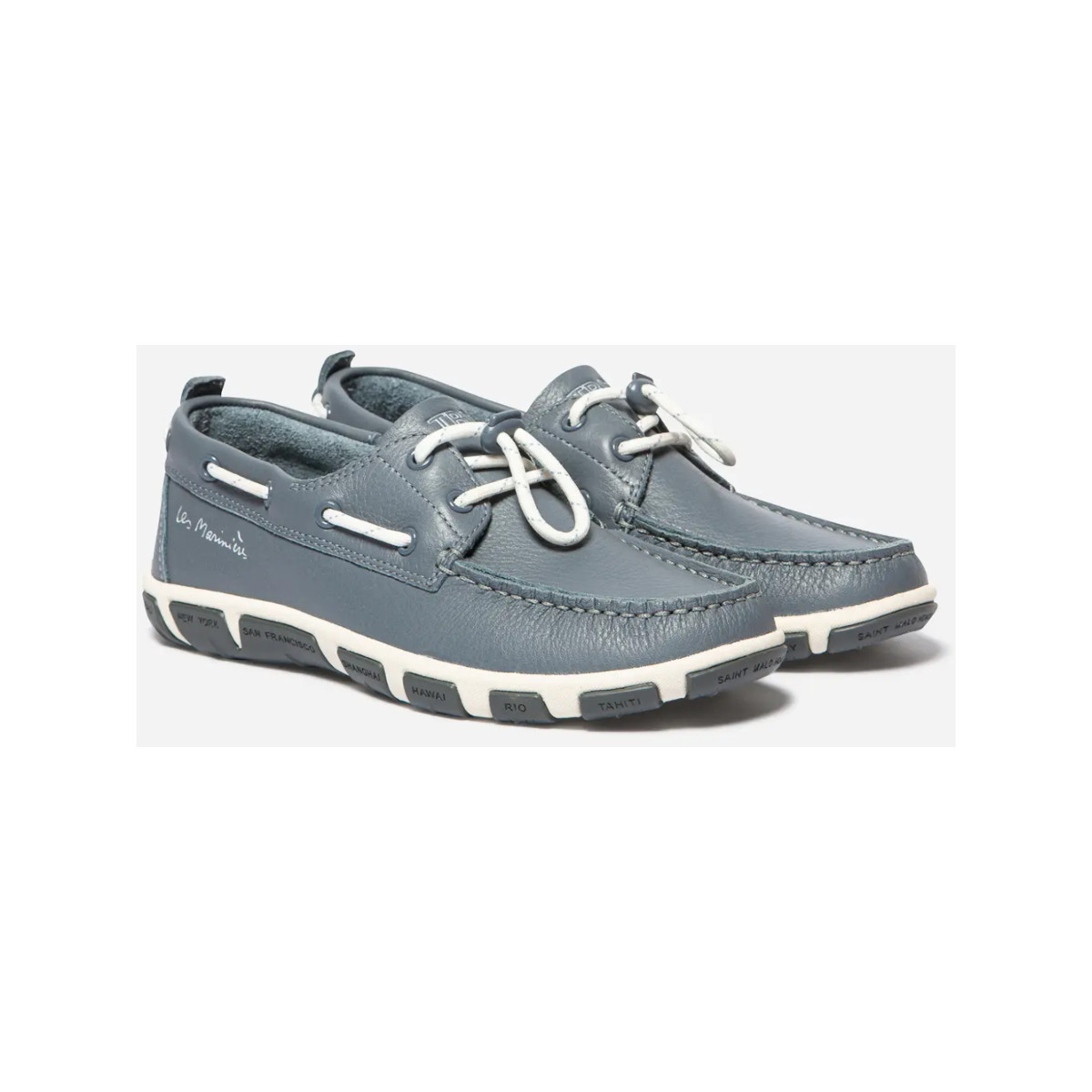 TBS Janaele chaussure bateau femme bleu clair, taille 39