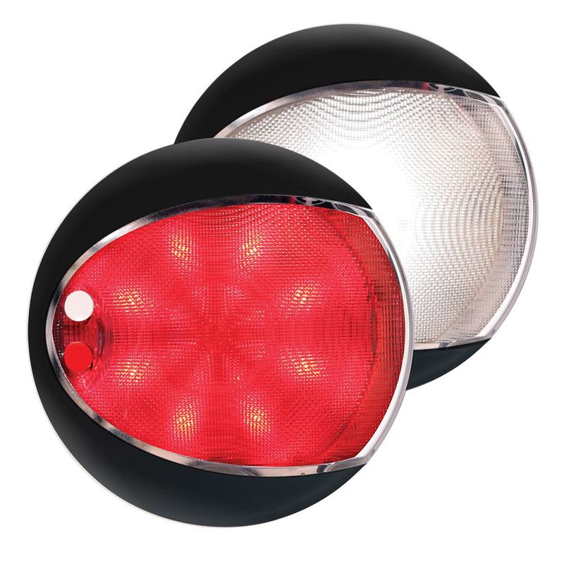 Hella EuroLED 130 LED lumière de plafond blanc/rouge, s