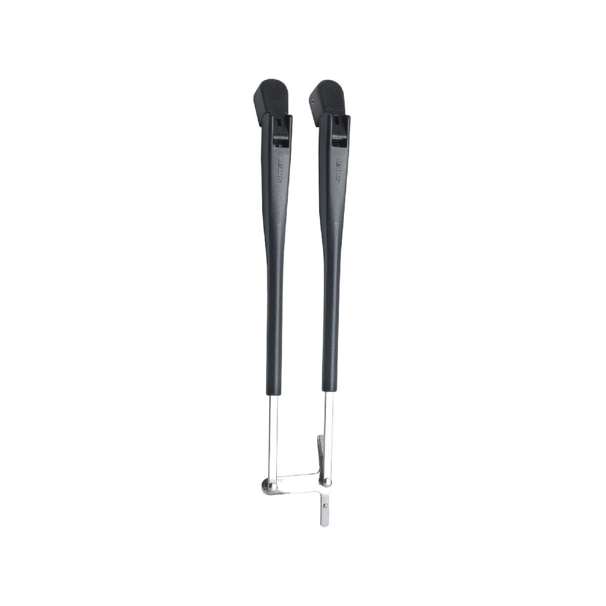 Vetus bras d'essuie glace din double noir 308-393 mm