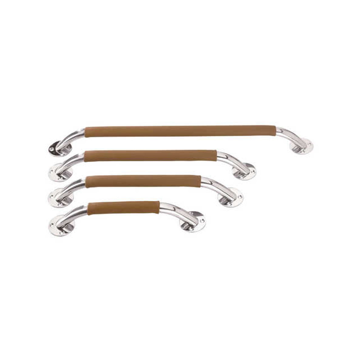 Plastimo main courante inox ø430mm gainee cuir