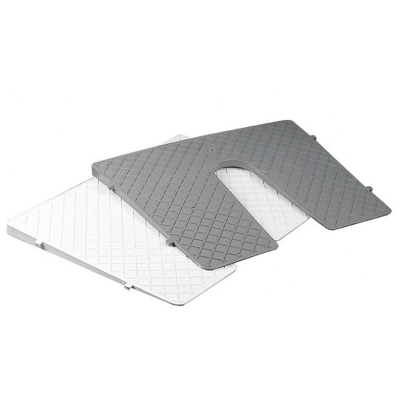 Plastimo protege tab.arr +fente l450 h360mm blc