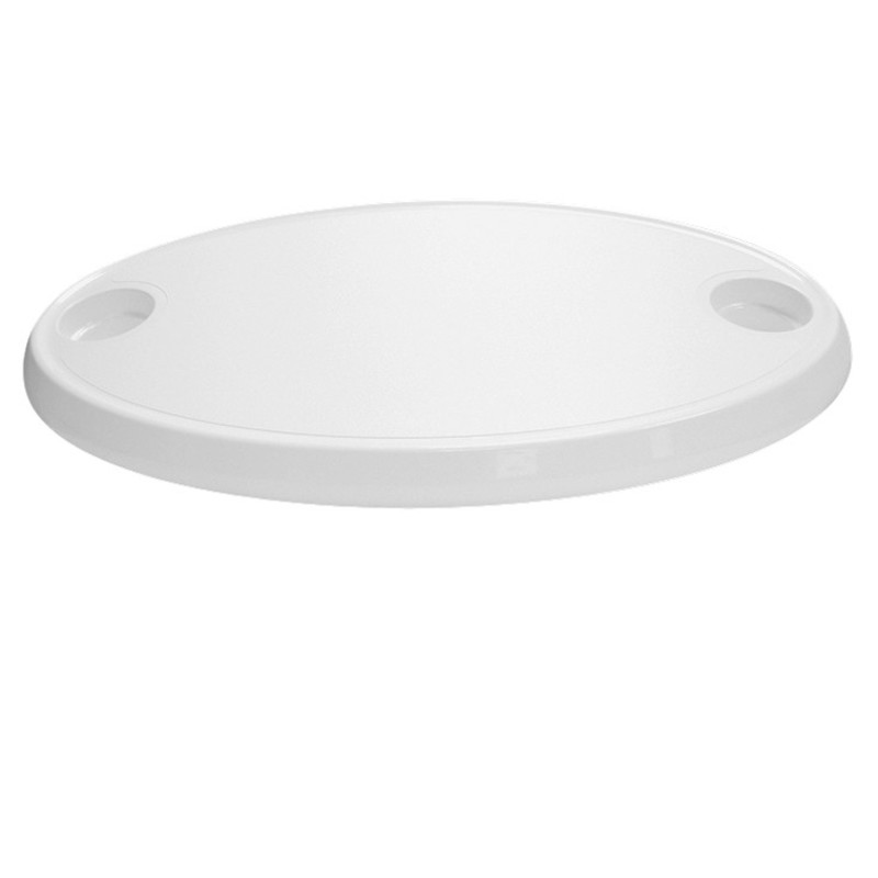 Plastimo plateau de table oval blanc
