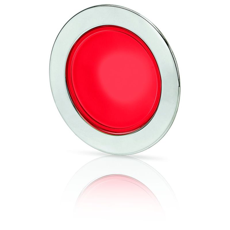 Hella EuroLED 95 LED lumière de plafond, blanc chaud/ rouge