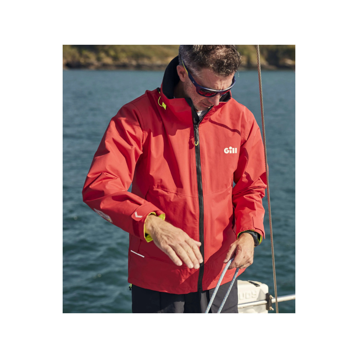 Gill OS33J veste de voile Coastal homme rouge, taille S