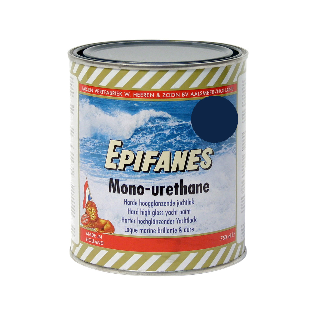 Epifanes peinture pour bateaux mono uréthane - bleu foncé 3129, 750ml